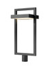 Z-Lite - 566PHXLR-BK-LED - LED Outdoor Post Moun Fixture - Luttrel - Black