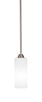 Toltec Lighting - 3401-BN-4091 - One Light Mini Pendant - Paramount - Brushed Nickel