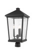 Beacon Three Light Outdoor Post Mount Fixture in Oil Rubbed Bronze (224-568PHXLR-ORB)