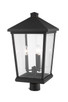 Beacon Three Light Outdoor Post Mount Fixture in Oil Rubbed Bronze (224-568PHXLR-ORB)