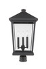 Beacon Three Light Outdoor Post Mount Fixture in Oil Rubbed Bronze (224-568PHXLR-ORB)