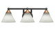Toltec Lighting - 3423-MBBR-312 - Three Light Bath Bar - Paramount - Matte Black & Brass