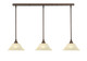 Toltec Lighting - 36-BRZ-513 - Three Light Mini Pendant - Any - Bronze