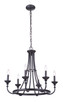 Marlowe Six Light Chandelier (53726-FB)