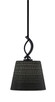 Toltec Lighting - 3901-MB-4089 - One Light Mini Pendant - Cavella - Matte Black