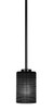 Toltec Lighting - 4501-MB-4069 - One Light Mini Pendant - Atlas - Matte Black