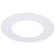 Satco - S13541 - 6-Inch Flat Goof Ring for Commercial Downlights - Matte White