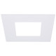 Satco - S13550 - 4-Inch Flat Goof Ring for Commercial Downlights - Matte White