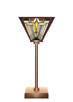 Toltec Lighting - 54-NAB-9596 - One Light Table Lamp - Luna - New Age Brass