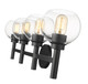 Sutton Four Light Vanity (7502-4V-MB)
