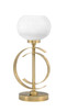 Toltec Lighting - 56-NAB-212 - One Light Accent Lamp - Accent Lamps - New Age Brass