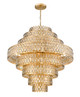 Dealey 25 Light Chandelier (822P45-HB)