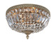 Allegri - 025941-031-FR001 - Four Light Flush Mount - Lemire - Antique Gold