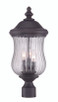 Acclaim Lighting - 39717BC - Three Light Post Mount - Bellagio - Black Coral
