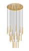 Forest LED Chandelier (919MP12-27R-MGLD-LED)