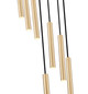 Forest LED Chandelier (919MP12-7R-MGLD-LED)