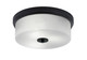 Toltec Lighting - 834-MB-1 - Three Light Flush Mount - Flush Mounts - Matte Black