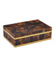 Currey and Company - 1200-0971 - Box - Casey Collection - Natural / Brass / Black