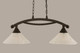 Toltec Lighting - 872-BRZ-709 - Two Light Island Bar - Bow - Bronze