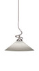 Toltec Lighting - 900-BN-4011 - One Light Pendant - Capri - Brushed Nickel