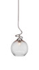 Toltec Lighting - 900-BN-4678 - One Light Pendant - Capri - Brushed Nickel