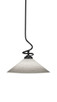 Toltec Lighting - 900-MB-4011 - One Light Pendant - Capri - Matte Black