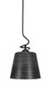Toltec Lighting - 900-MB-4089 - One Light Pendant - Capri - Matte Black