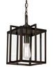 Trans Globe Imports - 10210 ROB - One Light Pendant - Eastwood II - Rubbed Oil Bronze