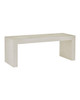 Currey and Company - 2000-0040 - Bench - Carson Collection - Ivory Terrazzo
