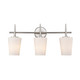Trans Globe Imports - 71893 BN - Three Light Vanity - Brushed Nickel
