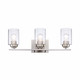 Trans Globe Imports - 80523 BN - Three Light Vanity - Mod Pod - Brushed Nickel