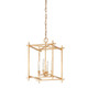 Troy Lighting - F1095-VGL - Four Light Lantern - Huck - Vintage Gold Leaf