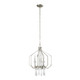 Barcelona Four Light Pendant in Transcend Silver (137-270P04TR)