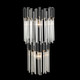 Matrix Two Light Wall Sconce in Matte Black/French Gold (137-309W02LMBFG)