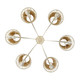 Cayman Six Light Chandelier (362C06CW)