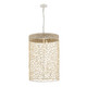 Varaluz - 362F06CW - Six Light Foyer Pendant - Cayman - Country White