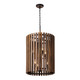 Suratto Six Light Foyer Pendant (387F06MBW)