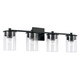 Capital Lighting - 146841MB-532 - Four Light Vanity - Mason - Matte Black