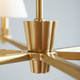 Paisley Six Light Chandelier (AC1126BBS)