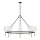 Hollis Eight Light Chandelier (460781MBG-717)