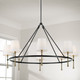 Hollis Eight Light Chandelier (460781MBG-717)