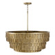 Arden Six Light Chandelier (461661AGO)