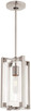 George Kovacs - P1401-613 - One Light Mini Pendant - Crystal-Clear - Polished Nickel