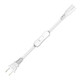 Dals - 6000-ACCPC - Power Cord for PowerLED Linear - Power-Led Puck - White