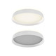 Dals - CFH12-CC-WH - LED Flush Mount - Aurora - White