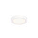 Dals - CFLEDR06-CC-WH - LED Flushmount - Delta - White