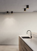 Focus One Light Flush Mount (CYL05-CC-BK)