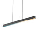 Dals - DCP-LNPD48-BK - One Light Linear Pendant - Boulevard Pendant - Sandy Black