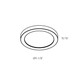 Radiance One Light Flush Mount (FMM09-CC-SN)