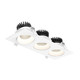 Dals - GBR35-CC-TRIO-WH - Triple Gimbal Downlight - Revolve - White